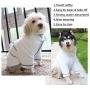 DONGKER Dog Bathrobe, Dog Drying Towel Robe with Waist Belt, Easy Wear Robe for Puppy Small Medium Large Cats