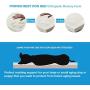 XXL Orthopedic Memory Foam Pet Bed - 55'' X 37'' X 4'' 100% Made in USA- Best XL Luxury Large Breed, Washable Pet Bed You Can Buy | 4 LB Memory Foam - Blue Denim, 4'' USA Made Memory Foam 4 lb)