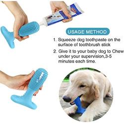 CHZHENG Dog Toothbrush, Cleaning Chew Toys Dental Oral Care Puppy Brushing Stick for Small Medium Dogs Pet