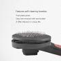 Hair Brush Self Cleaning Cat Dog -Shedding and Grooming-Knot and Tangle Comb-Massage Round Beads Protect The Pet Skin