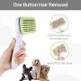 sag Self Cleaning Slicker Brush – Gently Removes Loose Undercoat, Mats and Tangled Hair – Your Dog or Cat Will Love Being Brushed with The Grooming Brush