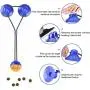 WLHOPE Dog Chew Toy Suction Cup Dog Toy, Rope with Resistance to Strong Bites Strong Training Effect for Small Medium Dogs (Blue Orange) WLHOPE Dog Chew Toy Suction Cup Dog Toy, Rope with Resistance to Strong Bites Strong Training Effect for Small Medium Dogs (Blue Orange)