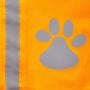 Reflective Dog Harness, Orange Safety Vest, Size Large (1 Pack)