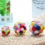 GLOGLOW Pet Balls Toys, Cat Colorful Handmade Plush Bouncy Ball with Catnip Interactive Bell Toys for Cats Kitten Training Playing Chewing GLOGLOW Pet Balls Toys, Cat Colorful Handmade Plush Bouncy Ball with Catnip Interactive Bell Toys for Cats Kitten Training Playing Chewing