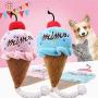 Strangefly Dog Squeaky Toys Cute Variety of Stuffed Plush Toys for Small Medium Puppy Pets Chew Toys (12 Pack)