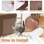 MUCH Cat Furniture Protector from Pet Scratch Deterrent, Transparent Clear Double Side Anti-Scratch Free for Furniture, Sofa, Wall Protector 8 Packs Residue Free MUCH Cat Furniture Protector from Pet Scratch Deterrent, Transparent Clear Double Side Anti-Scratch Free for Furniture, Sofa, Wall Protector 8 Packs Residue Free