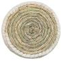 LWINGFLYER Big Bowl-Shaped Cat Scratch Board Pad Straw Pet Nest Bed Toy Supplies Rattan Bed Hand-Woven Cat Litter Cat Scratch Box Cat Favorite