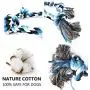 NYDREAM Dog Rope Toy for Aggressive Chewers, Medium to Large Breed Dogs | Extra-Large Tug of War Toy : 3 Feet 5 Knots Durable Dog Training Toys for Large Dogs, Teeth Cleaning Upgrade Indestructible NYDREAM Dog Rope Toy for Aggressive Chewers, Medium to Large Breed Dogs | Extra-Large Tug of War Toy : 3 Feet 5 Knots Durable Dog Training Toys for Large Dogs, Teeth Cleaning Upgrade Indestructible