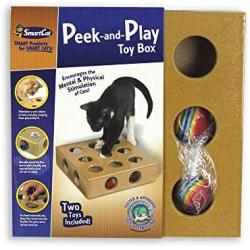 SmartCat Peek and Play Toy Box