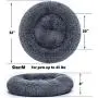 jincheng Calming Dog Bed Cat Bed Donut, Faux Fur Pet Bed Self-Warming Donut Cuddler, Comfortable Round Plush Dog Beds for Large Medium Small Dogs and Cats (24''/32''/40'') jincheng Calming Dog Bed Cat Bed Donut, Faux Fur Pet Bed Self-Warming Donut Cuddler, Comfortable Round Plush Dog Beds for Large Medium Small Dogs and Cats (24''/32''/40'')
