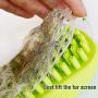 Pet Bath and Massage Brush, Great Silicone Shampoo Brush for Long & Short Hair Medium Large Pets Dogs Cats Bath Deshedding and Massaging Anti-Skid Rubber