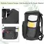 Teamoy Dog Travel Backpack, Pet Supplies Weekend Organizer with 2 Silicone Collapsible Bowls, 2 Food Carrier, 1 Water-Resistant Placemat Teamoy Dog Travel Backpack, Pet Supplies Weekend Organizer with 2 Silicone Collapsible Bowls, 2 Food Carrier, 1 Water-Resistant Placemat