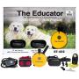 Educator Bundle of 2 Items - E-Collar - ET-402-3/4 Mile Wireless Rechargeable Remote Waterproof Trainer Static, Vibration and Sound Stimulation Collar with PetsTEK Dog Training Clicker