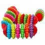 Sarahair Pet Dog Chew Rainbow Ball Toy, Rubber Dog Puppy Interactive Toys Gift