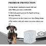 SENYEPETS Disposable Dog Diapers Male Physiological Pants Pet Disposable Wrap 12pcs