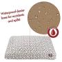 Gray Aruba Medium Rectangle Indoor Outdoor Pet Dog Bed With Removable Washable Cover By Majestic Pet Products