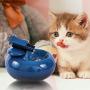 FEENGG Automatic Circulation Cat Water Dispenser Pet Fountain Mobile Water Basin Drinker,Pet Fountain Hygienic Ultra Quiet Cat Water Dispenser Pet Drinking Fountain