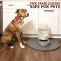 Leashboss Fountain Mat, Silicone Water Mat Designed for Pet Fountains, Dog Gravity Water Bowls, Automatic Dispensing Cat Feeders
