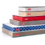Brindle Waterproof Designer Memory Foam Pet Bed-Removable Machine Washable Cover-4 Inch Orthopedic Pet Bed-Joint Relief