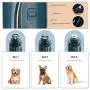 Amzdest 2020 Newest Dog Nail Clippers and Grinder with LED Light, Electric Rechargable Pet Nail Kit with Nail Storage Box, Low Noise Dog Nail Grinder, Professional Grooming Tool for Dogs & Cats