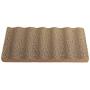 ALL FOR PAWS Cat Cardboard Scratcher - Set of 3, Anti Scratching Mat for Cats, Double Side Kitty Scratching Pad with Catnip