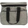 HonourHope Dog Travel Bag - Airline Approved Travel Set for Dogs, Puppy Cat Pet Tote Organizer with Multi-Function Pockets, Dog Food Container Bag and Dog Collapsible Bowl - Gray
