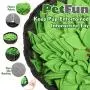 PetFun Snuffle Mat for Dogs, Dog Treat Dispenser Dog Toys for Large Small Dogs Nosework Mat for Dogs Treat Puzzle Dog Snuffle Feeding Mat Interactive