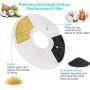 NA Cat Fountain Replacement Filter, Pet Water Dispenser Filter, Used for Automatic Water Dispenser Replacement for Cats and Dogs