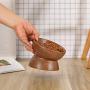 LIONWEI LIONWELI Ceramic Small Elevated Cat Dog Bowl Raised Cat Food Water Bowl Dish no Spill Pet Comfort Feeding Bowls
