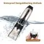 RUIJIA Dog Clippers,Dog Grooming Kit USB Rechargeable Pet Clippers,Professional Dog Trimmer Electric Hair Clippers for Thick Coats Dogs Cats Pets