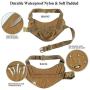 yisibo Tactical Dog Harness Military Working Dog Vest No-Pull Adjustable K9 Service Dog Training Vest with Handle