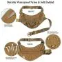 yisibo Tactical Dog Harness Military Working Dog Vest No-Pull Adjustable K9 Service Dog Training Vest with Handle