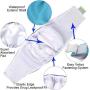 IN HAND Washable Male Dog Diapers(Pack of 3), Premium Reusable Belly Bands for Male Dogs, Durable Male Dog Belly Wrap, Comfy Doggie Diapers