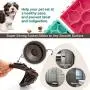 BLANDSTRS Pet Slow Feeder Dog Bowl & Lick Mat for Dogs and Cats, Dog Licking Pads for Slower Healthier Eating and Slow Dispensing Treat Mat Suctions to Wall for Dog Bathing, Grooming 4 Pcs