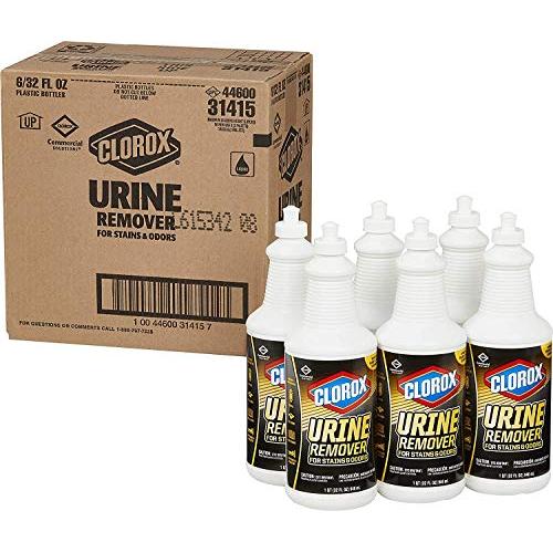 Clorox 31415 Urine Remover, Pulltop, 32oz, Pack of 6