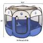 PETMAKER Pet Playpen with Carrying Case