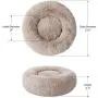 Loves cabin 24in Cat Beds for Indoor Cats - Cat Bed with Machine Washable, Waterproof Bottom - Taupe Fluffy Dog and Cat Calming Cushion Bed for Joint-Relief and Sleep Improvement Loves cabin 24in Cat Beds for Indoor Cats - Cat Bed with Machine Washable, Waterproof Bottom - Taupe Fluffy Dog and Cat Calming Cushion Bed for Joint-Relief and Sleep Improvement