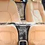 AUTOWN Car Dog Barrier, Dog Net for Car Between Seats, Pet Net Barrier Front Seat, Car Mesh Barrier Back Seat, Universal Stretchy Car Seat Storage Mesh Net