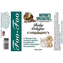 Natures Specialties Foo Foo Baby Cologne  for pets