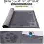 KITAINE Pet Feeding Mat for Dog Cats Waterproof Large XL Dog Mat for Food & Water Bowls Feeders Dishes Easy to Clean Cat Dog Food Mats Non-Slip for Floors KITAINE Pet Feeding Mat for Dog Cats Waterproof Large XL Dog Mat for Food & Water Bowls Feeders Dishes Easy to Clean Cat Dog Food Mats Non-Slip for Floors