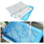 DAN Newest Design Indoor/Outdoor Pet Potty Puppy Toilet with Simulation Wall