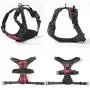 rabbitgoo Dog Harness No Pull, Adjustable Dog Walking Chest Harness with 2 Leash Clips, Comfort Padded Dog Vest Harness with Easy Handle, Reflective Front Body Harness for Small Breeds, Blue Plaid, S rabbitgoo Dog Harness No Pull, Adjustable Dog Walking Chest Harness with 2 Leash Clips, Comfort Padded Dog Vest Harness with Easy Handle, Reflective Front Body Harness for Small Breeds, Blue Plaid, S