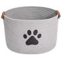 Geyecete Round Dog Dog Toy Basket Storage Cotton Rope Storage Basket Pet/Doy Toy Box Dog Storage Basket Geyecete Round Dog Dog Toy Basket Storage Cotton Rope Storage Basket Pet/Doy Toy Box Dog Storage Basket
