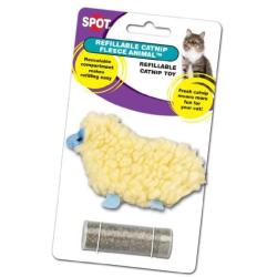 Ethical Pet Refillable Catnip Toy, Fleece Animal