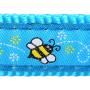 Red Dingo Bumblebee Dog Harness, 15 mm x 30 to 48 cm x 36 to 54 cm, Small, Turquoise