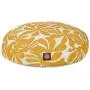 Yellow Plantation Small Round Indoor Outdoor Pet Dog Bed With Removable Washable Cover By Majestic Pet Products Yellow Plantation Small Round Indoor Outdoor Pet Dog Bed With Removable Washable Cover By Majestic Pet Products