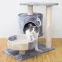 N/D cat Trees and Towers Scratching Post ,Cat Platform with cat Litter, Two-Story cat Playground Furniture N/D cat Trees and Towers Scratching Post ,Cat Platform with cat Litter, Two-Story cat Playground Furniture