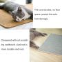 Cat Scratching Mat, Natural Sisal Cat Scratching Pad Anti Slip Cat Scratch Mat for Cats Grinding Claws Protecting Furniture(23.6×15.7 in)