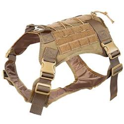 Feliscanis Tactical Service Dog Vest Military Patrol K9 Dog Vest