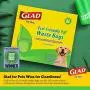 Glad Eco Dog Waste Bags | 24 Rolls of Unscented Dog Waste Bags, 360 Bags in Total | Earth Safe Dog Waste Bags for All Dogs, Leak Proof and Strong Dog Poop Bags Glad Eco Dog Waste Bags | 24 Rolls of Unscented Dog Waste Bags, 360 Bags in Total | Earth Safe Dog Waste Bags for All Dogs, Leak Proof and Strong Dog Poop Bags